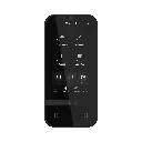 Render – Ajax KeyPad TouchScreen Jeweller - Black – front.webp
