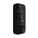Render – Ajax KeyPad TouchScreen Jeweller - Black – front 3_4.webp